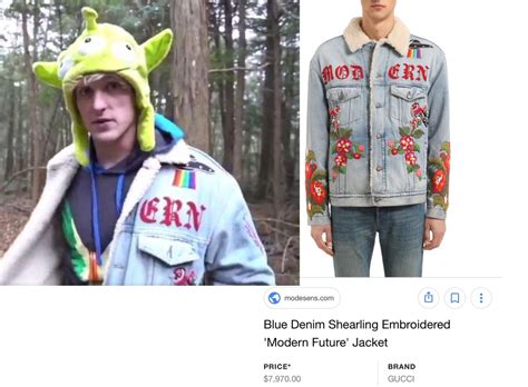 logan paul gucci jacket